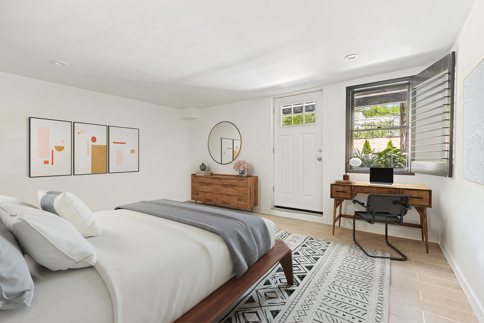 171 13th Street Brooklyn, NY 11215 - Photo 13 of 17 a bed room with a bed and a chair