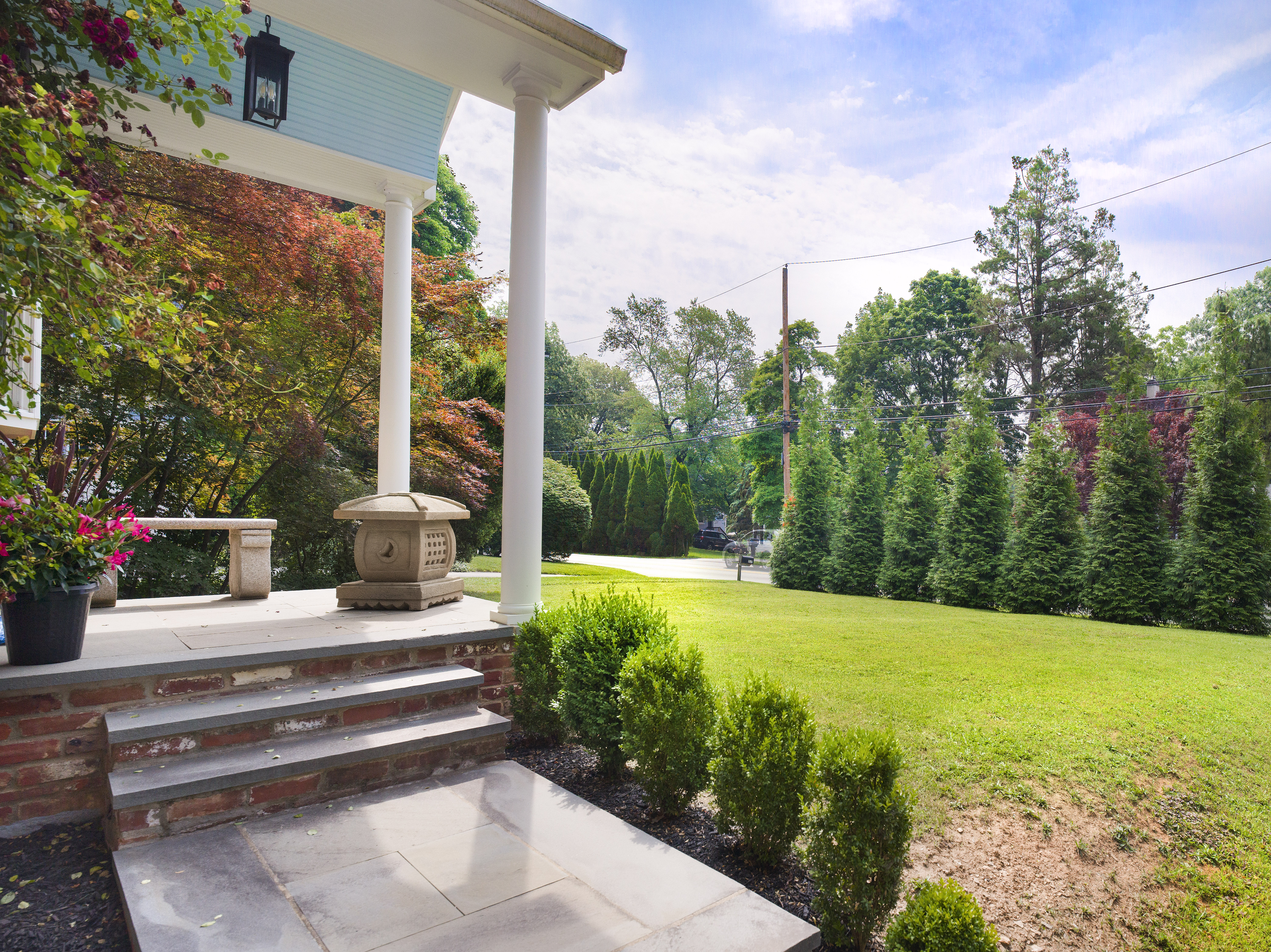 319 West Conestoga Road Devon, PA 19333 - Photo 3 of 38 a view of garden with patio