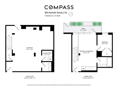 $999,000 | 100 Norfolk Street, Unit 1A | Lower East Side