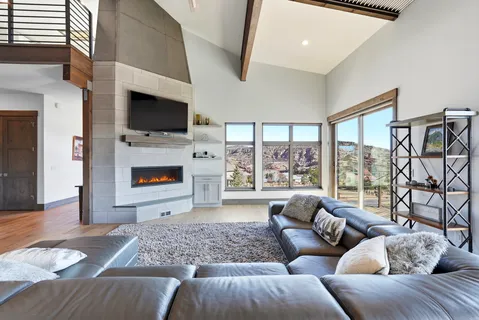 a view of living room