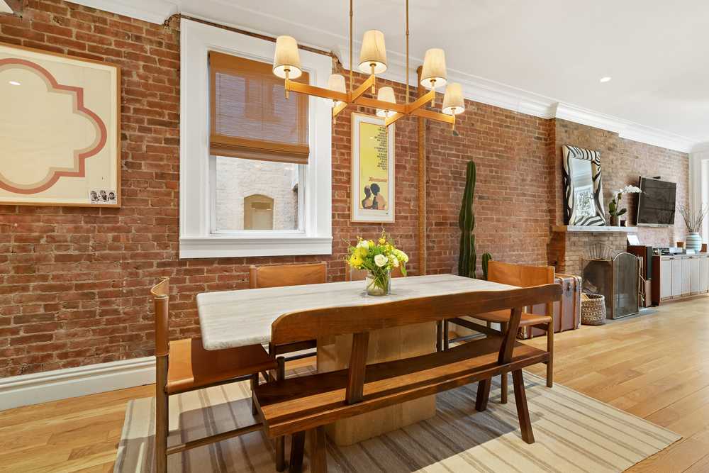 67 Perry Street, Unit 3 Manhattan, NY 10014 - Photo 10 of 22 a dining room with furniture and window