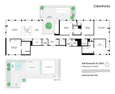 $7,995,000 | 168 Plymouth Street, Unit PHA | DUMBO