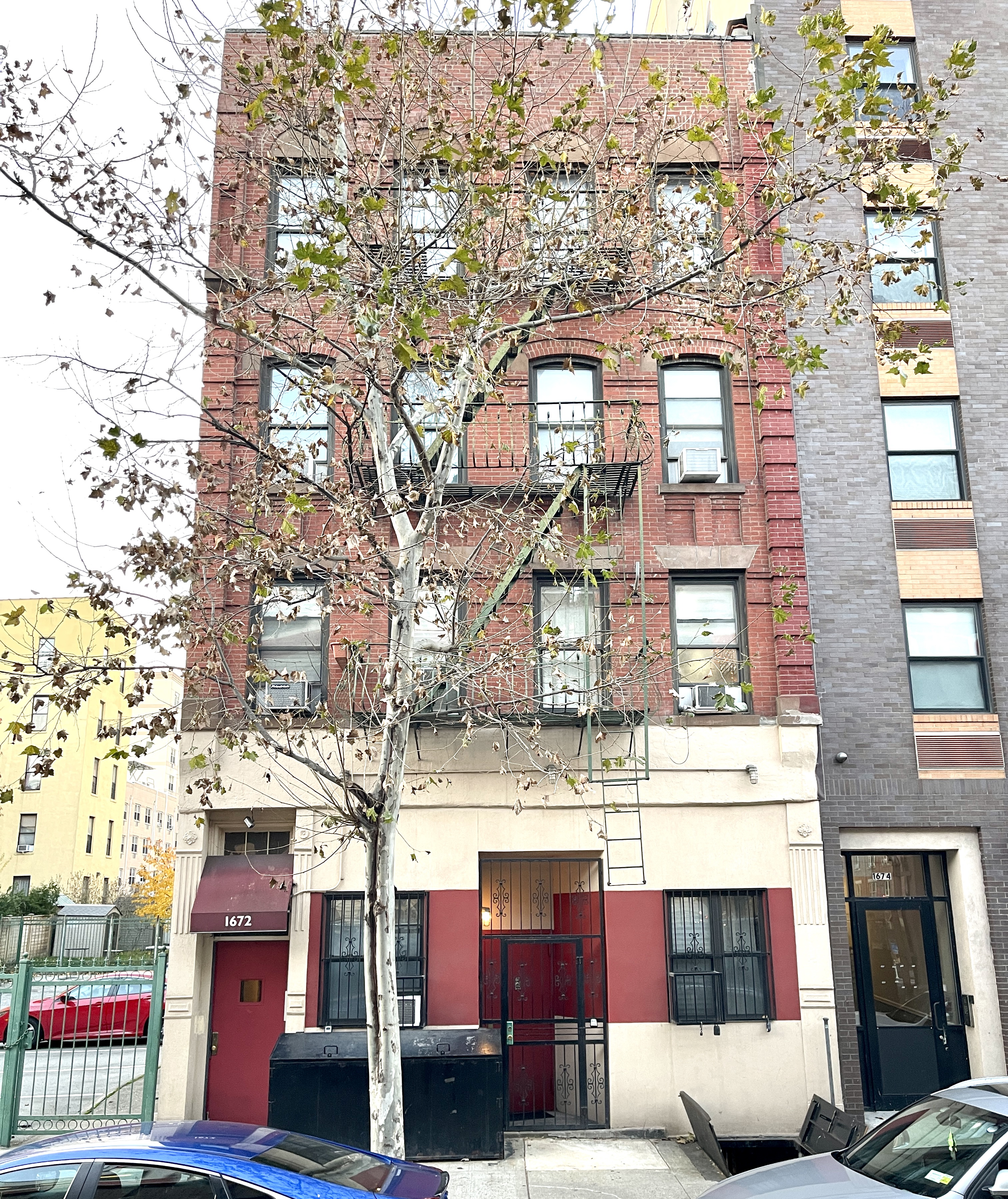 1672 Park Avenue Manhattan, NY 10035 - Photo 1 of 35 a view of a building with a yard