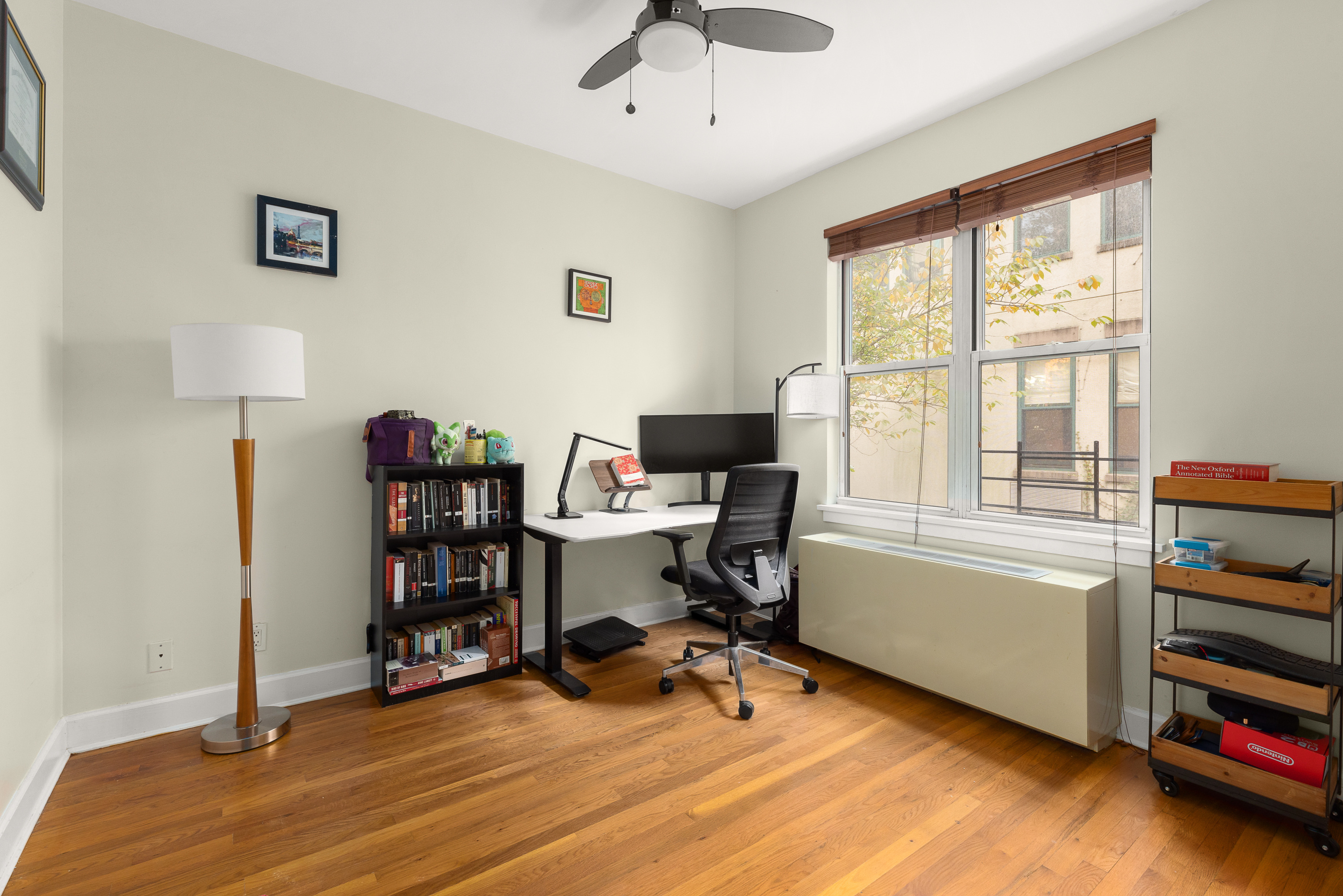 40 Dean Street, Unit 2B Brooklyn, NY 11201 - Photo 5 of 7 a view of a workspace with furniture and a window