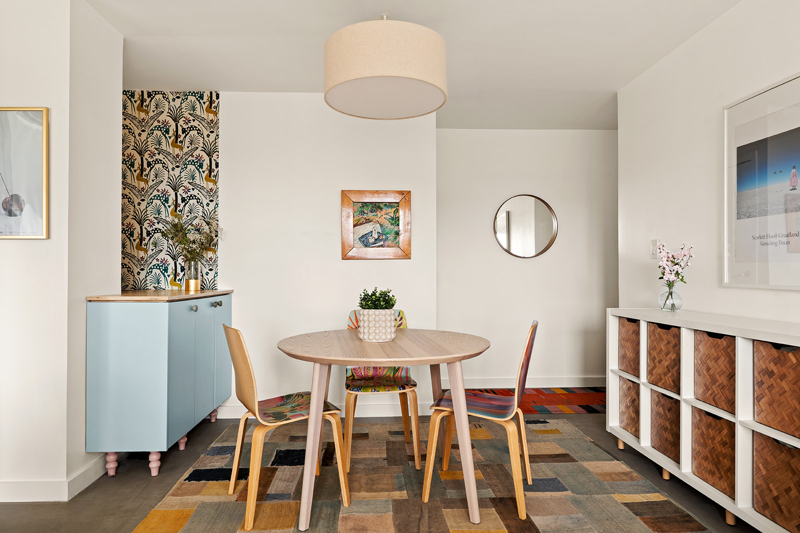 185 Clinton Avenue, Unit 14F Brooklyn, NY 11205 - Photo 3 of 9 a view of a dining room with furniture and wooden floor