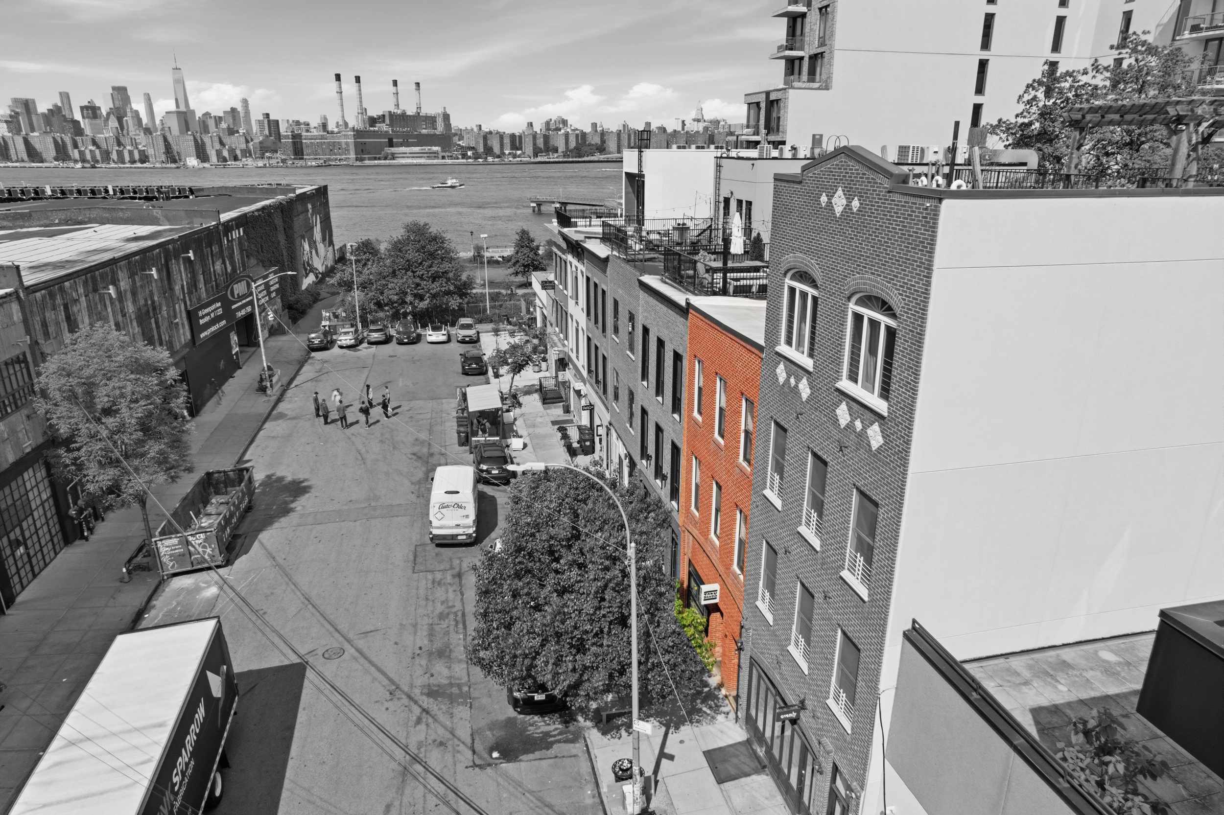 29 Greenpoint Avenue Brooklyn, NY 11222 - Photo 1 of 18 a view of a city from a terrace