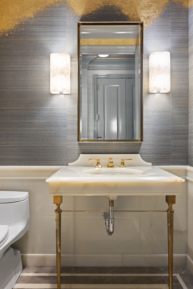 a sink with a washer and dryer