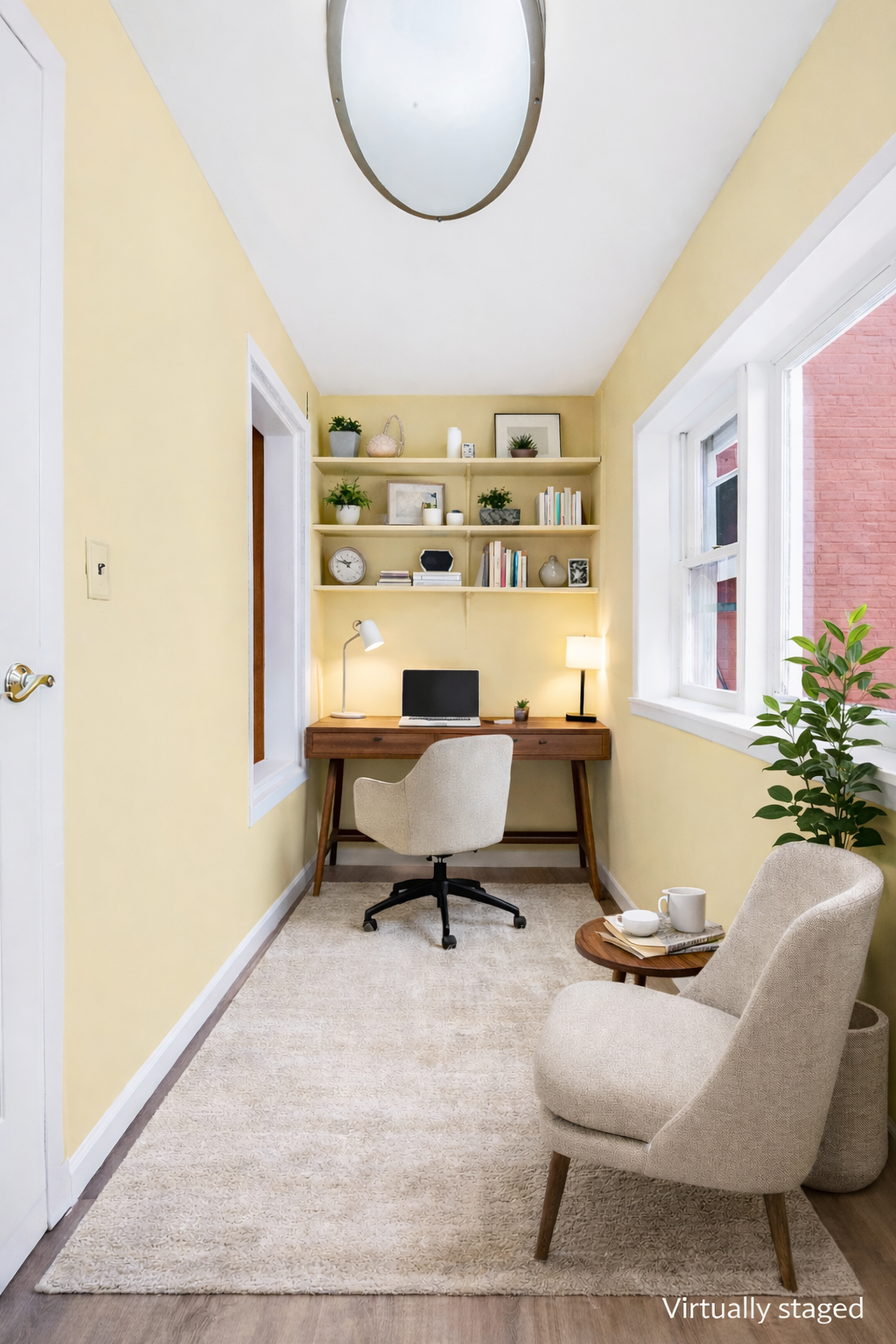 35-47 30th Street, Unit 1 Queens, NY 11106 - Photo 7 of 15 a living room with furniture a rug and a painting