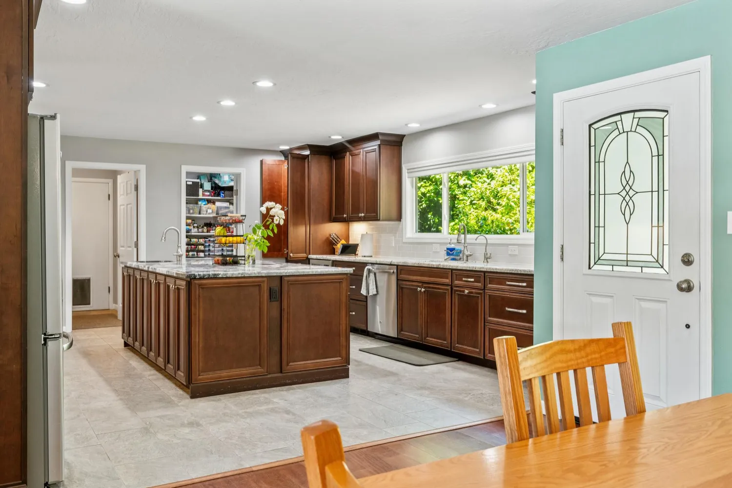 a view of storage and utility room