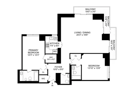 a picture of a floor plan