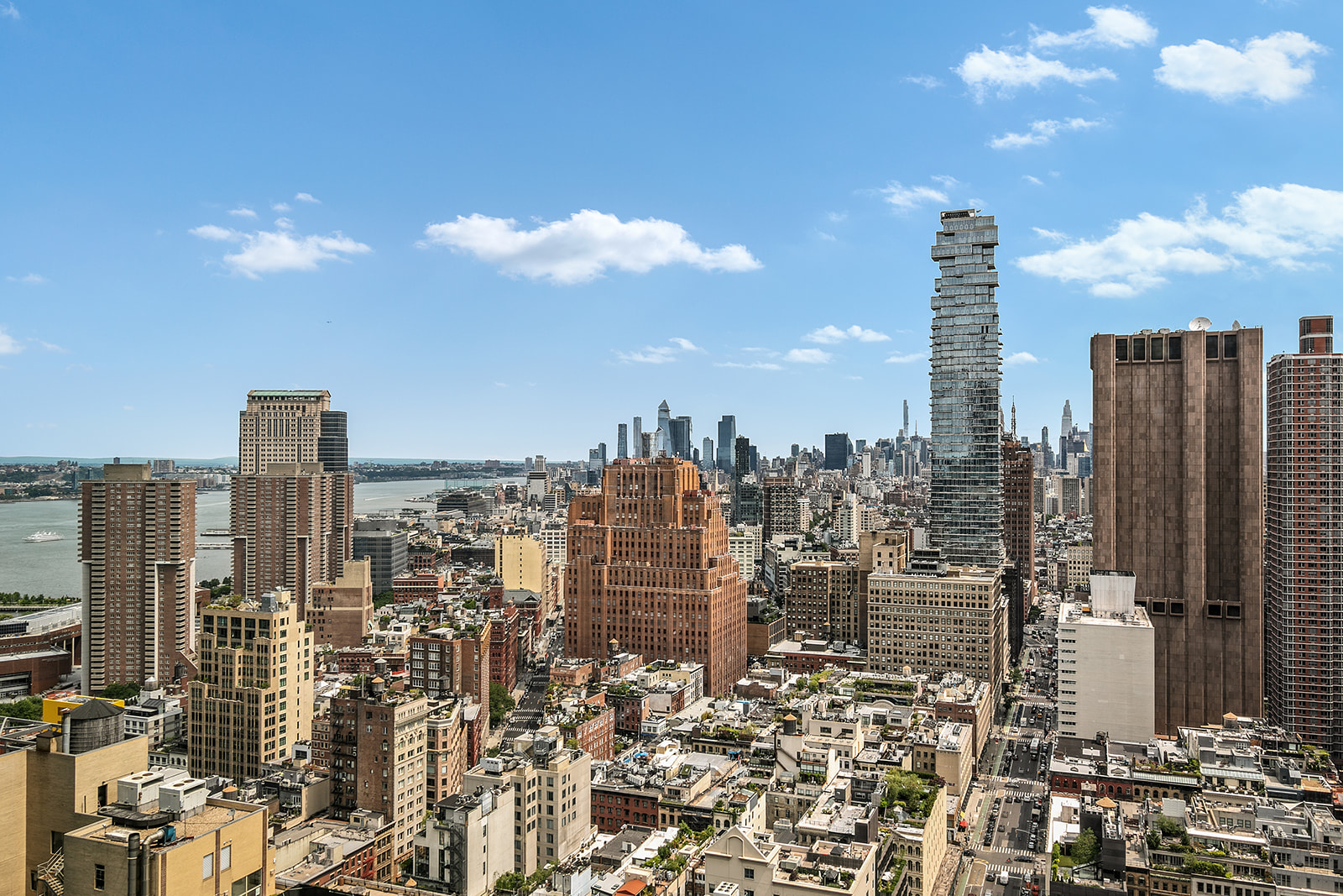 30 Park Place, Unit 43A Manhattan, NY 10007 - Photo 12 of 13 a view of a city with tall buildings