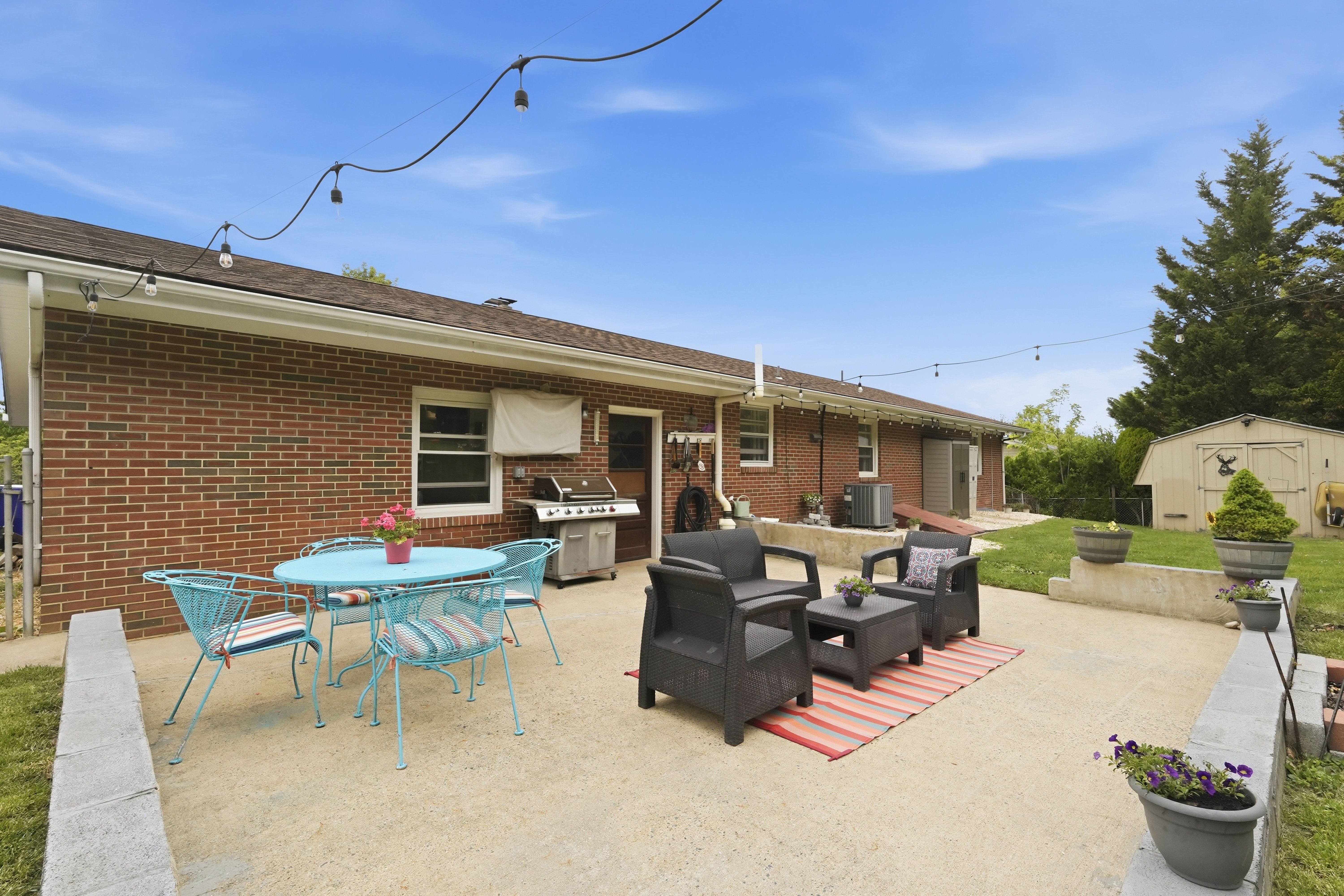 7717 McKaig Road Frederick, MD 21701 - Photo 52 of 53 a view of a patio with couches chairs and potted plants