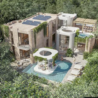 $1,310,000 | Cosmos By Amari 5 Av Sur 13, Unit 3, Central Tulum, Mexico, FL 33431