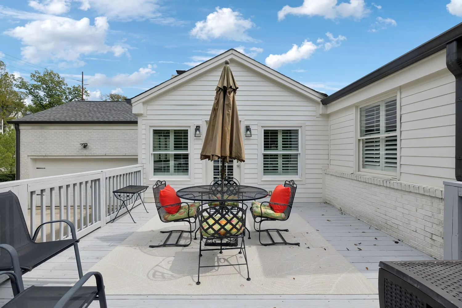 a view of outdoor space with trees