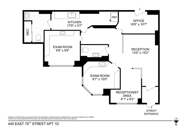 $475,000 | 440 East 79th Street, Unit 1D | Upper East Side