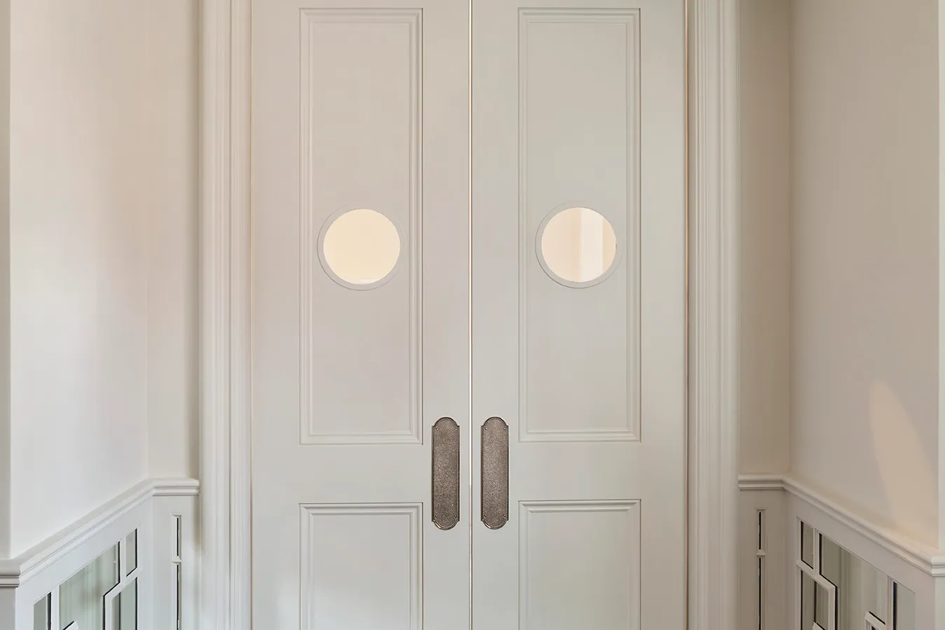 a view of an empty space