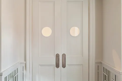 a view of an empty space