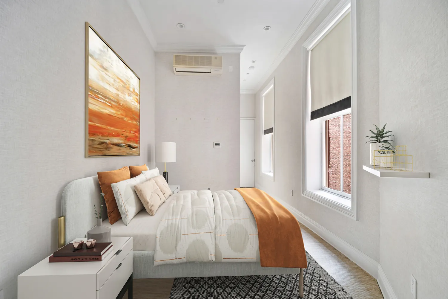 a bathroom with a sink mirror and a bathtub