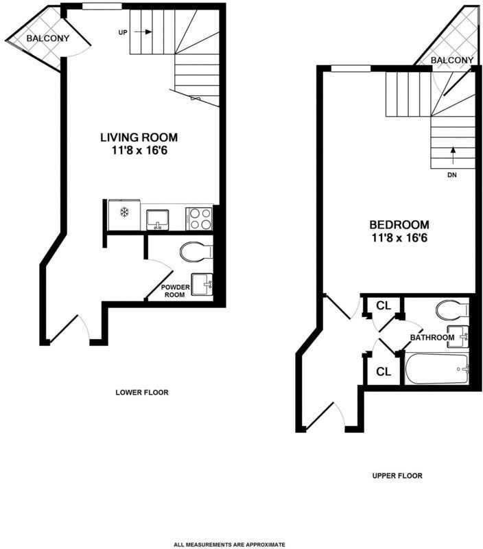 215 East 81st Street, Unit 5E Manhattan, NY 10028 - Photo 7 of 7 a picture of a floor plan