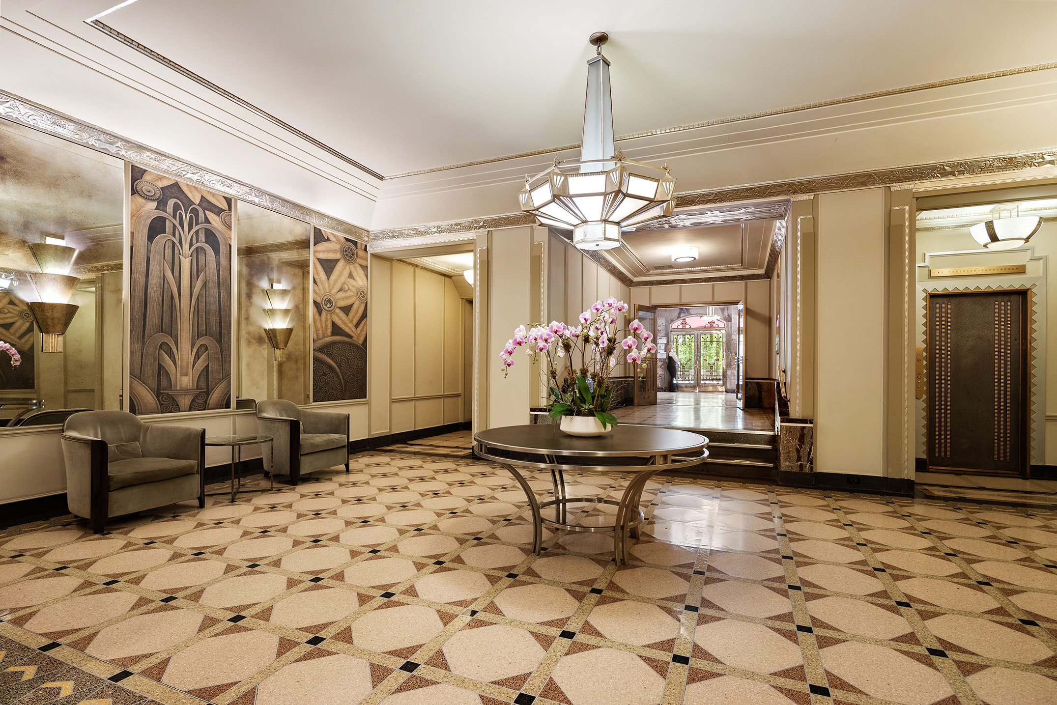 320 Central Park West, Unit 7L Manhattan, NY 10025 - Photo 14 of 16 a view of a dining room with furniture