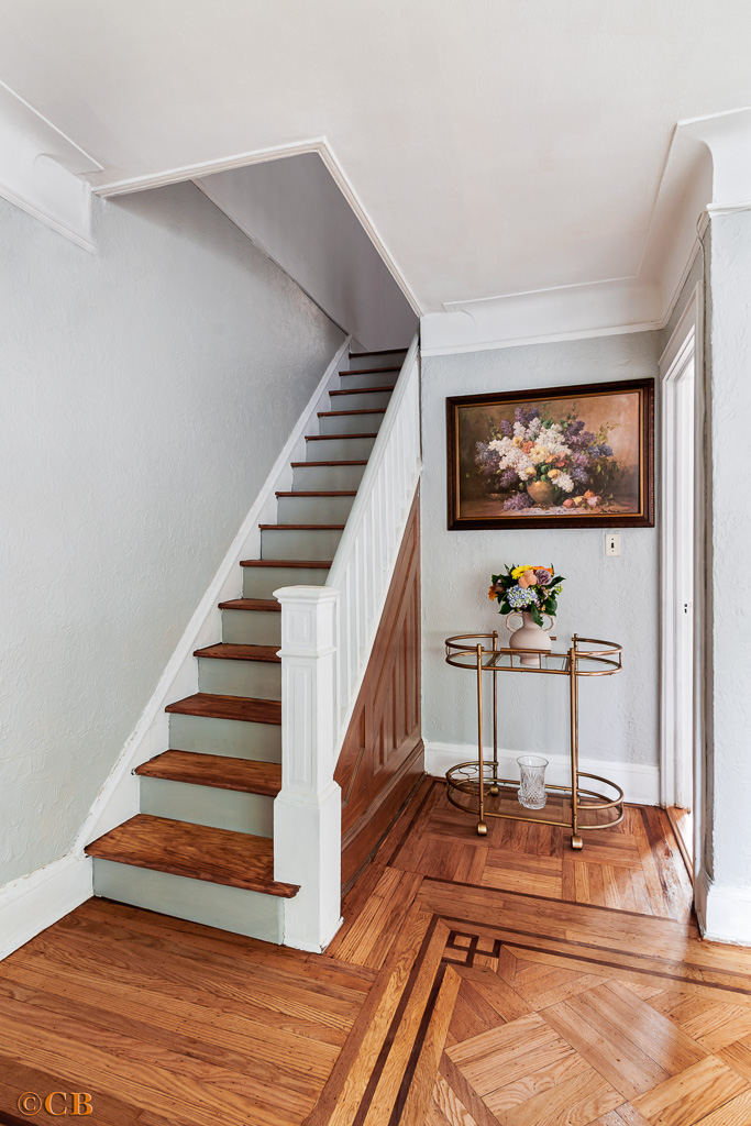 1221 Troy Avenue Brooklyn, NY 11203 - Photo 4 of 10 a view of entryway and hall with wooden floor
