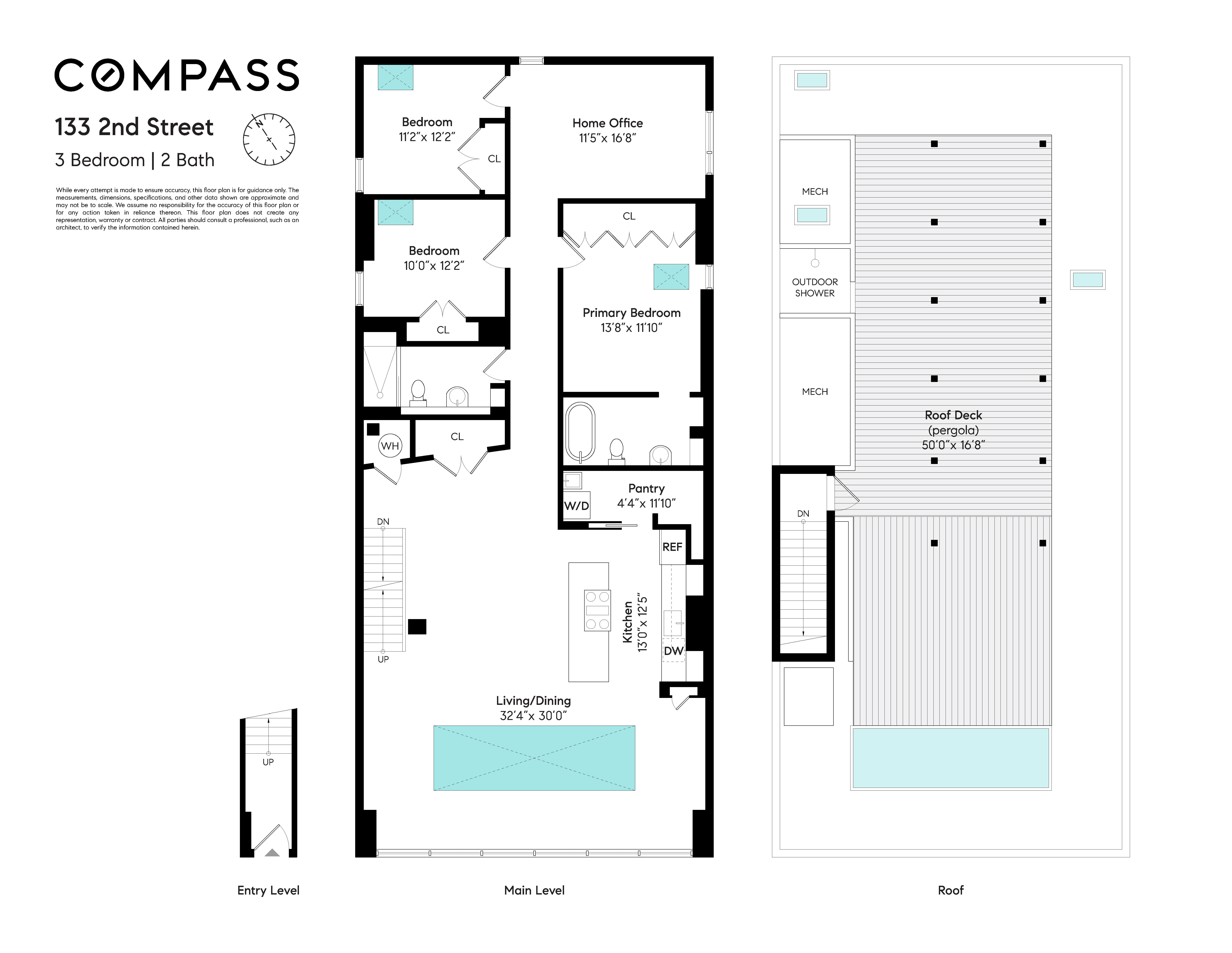 113 2nd Street, Unit 2 Brooklyn, NY 11231 - Photo 19 of 19 a picture of a floor plan