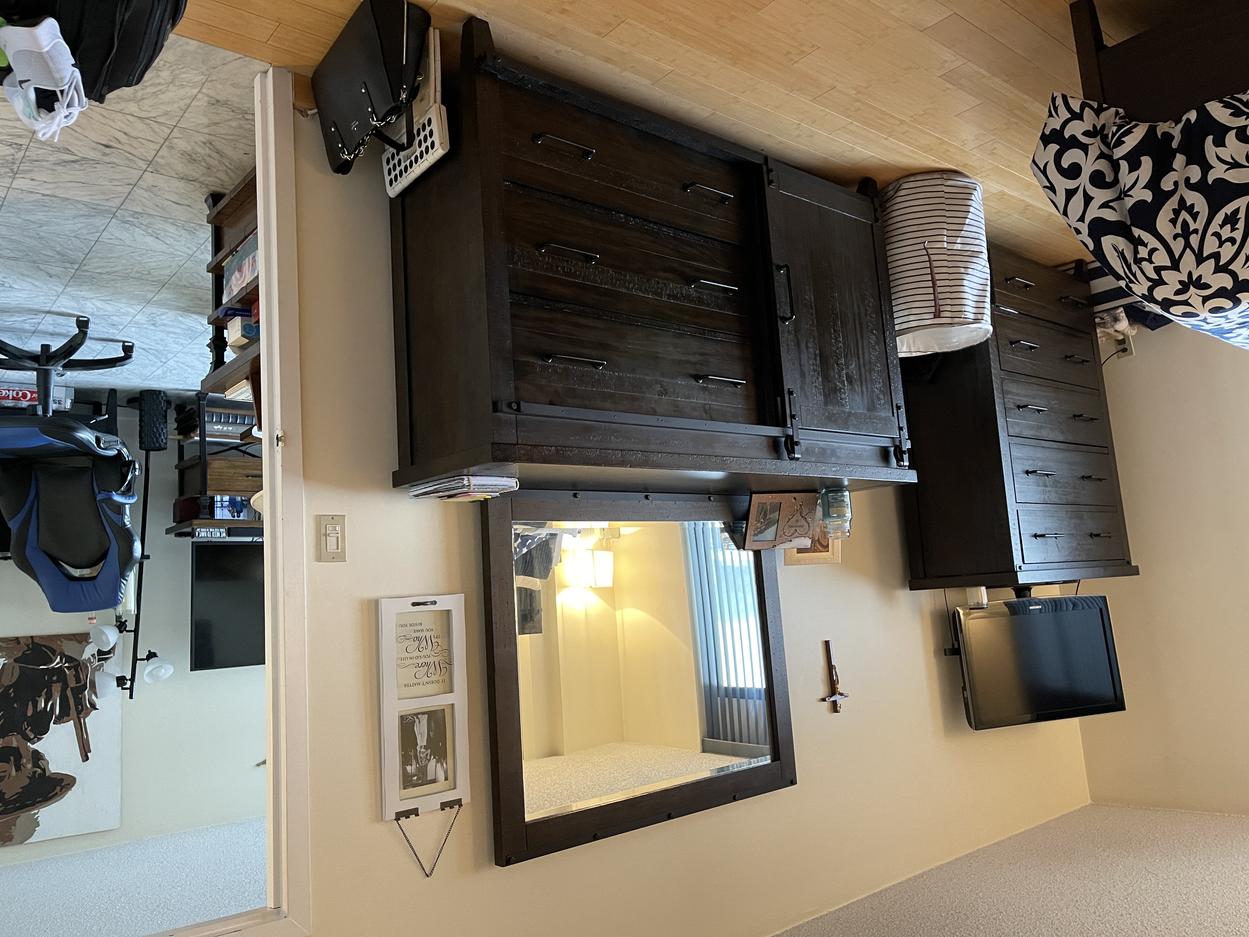 25-40 Shore Boulevard, Unit 5B Queens, NY 11102 - Photo 6 of 17 a view of a workspace with furniture and a window