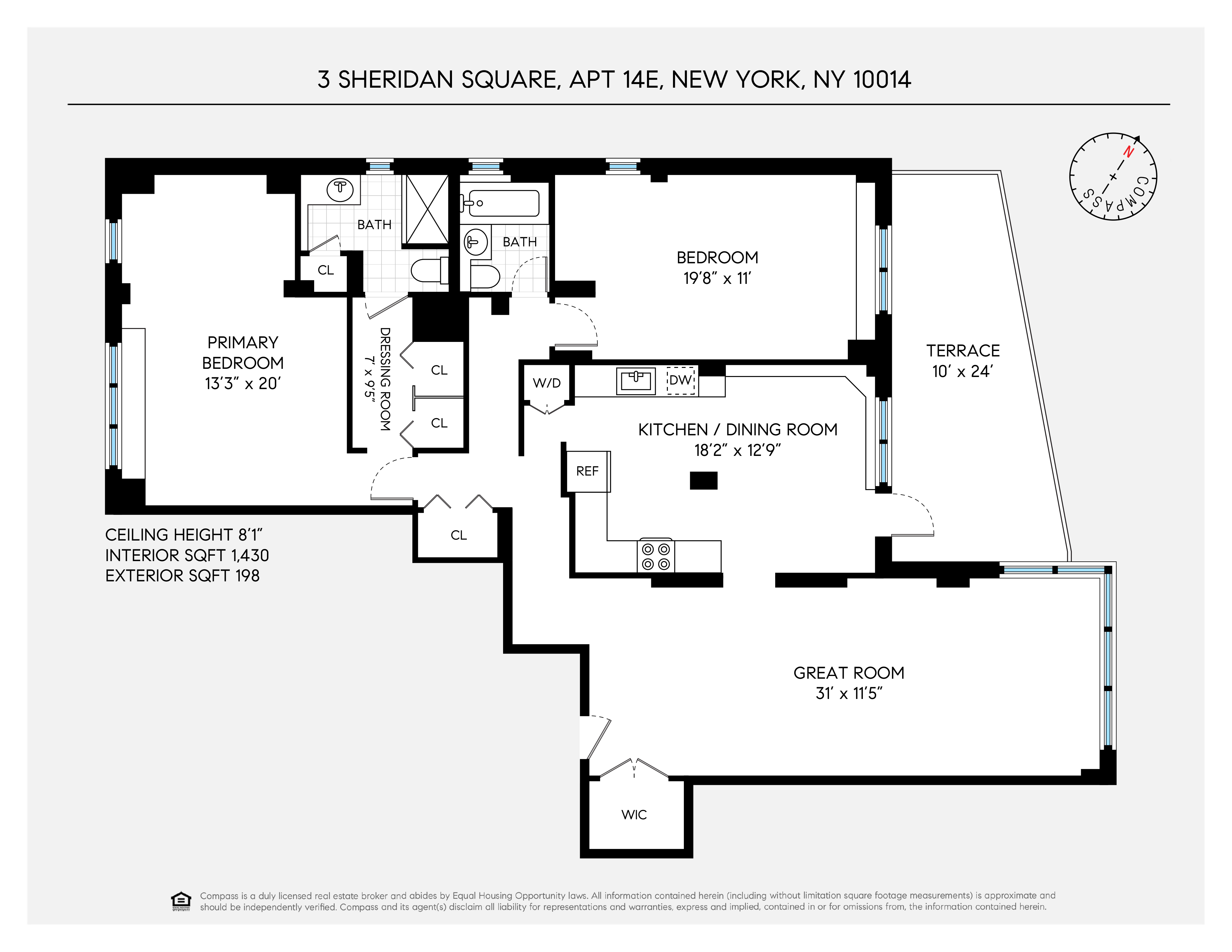 3 Sheridan Square, Unit 14E Manhattan, NY 10014 - Photo 1 of 1