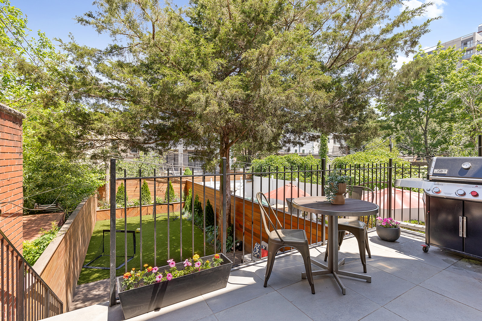171 13th Street Brooklyn, NY 11215 - Photo 3 of 17 a view of a balcony with furniture