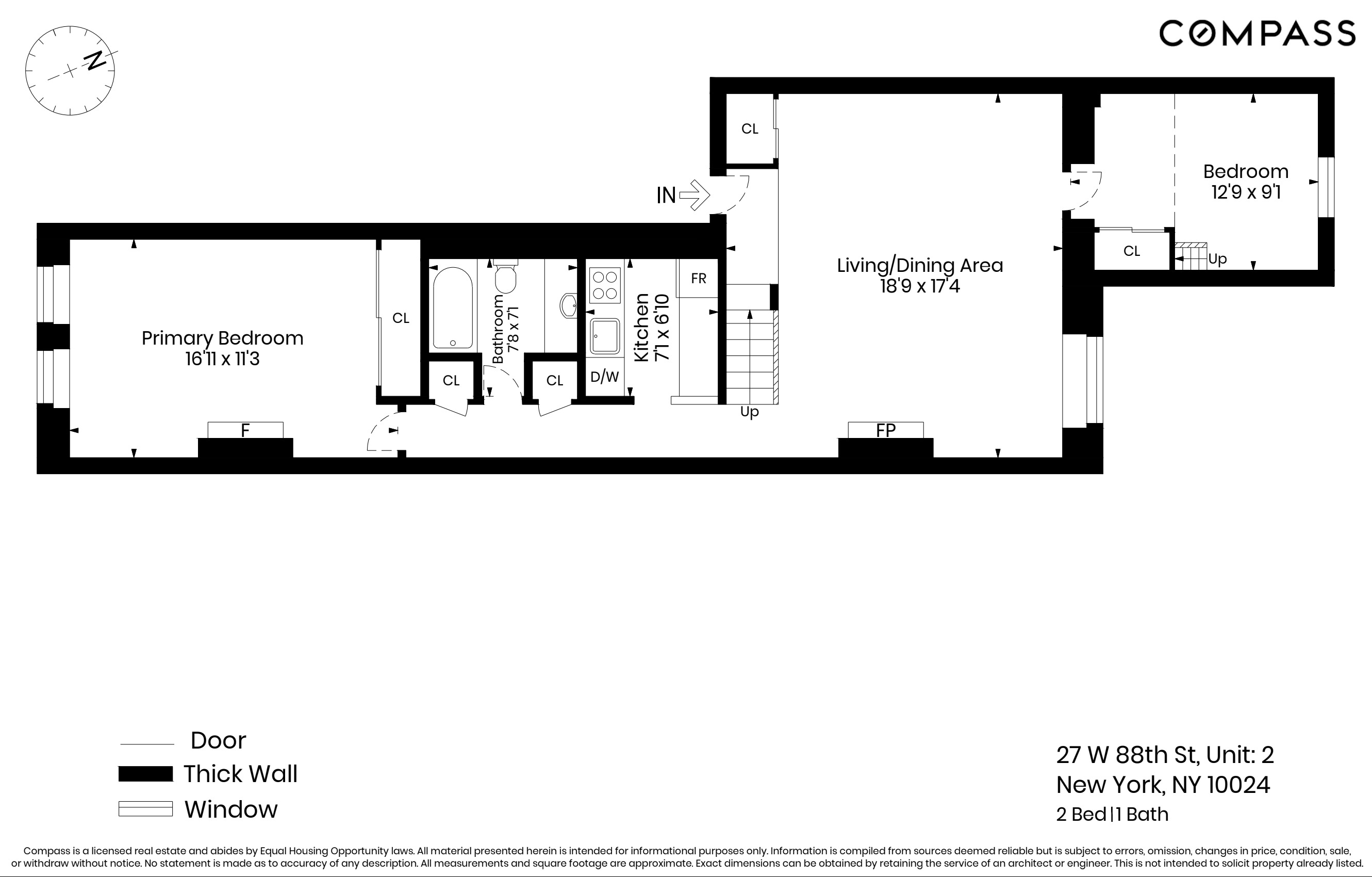 27 West 88th Street, Unit 2 Manhattan, NY 10024 - Photo 9 of 9