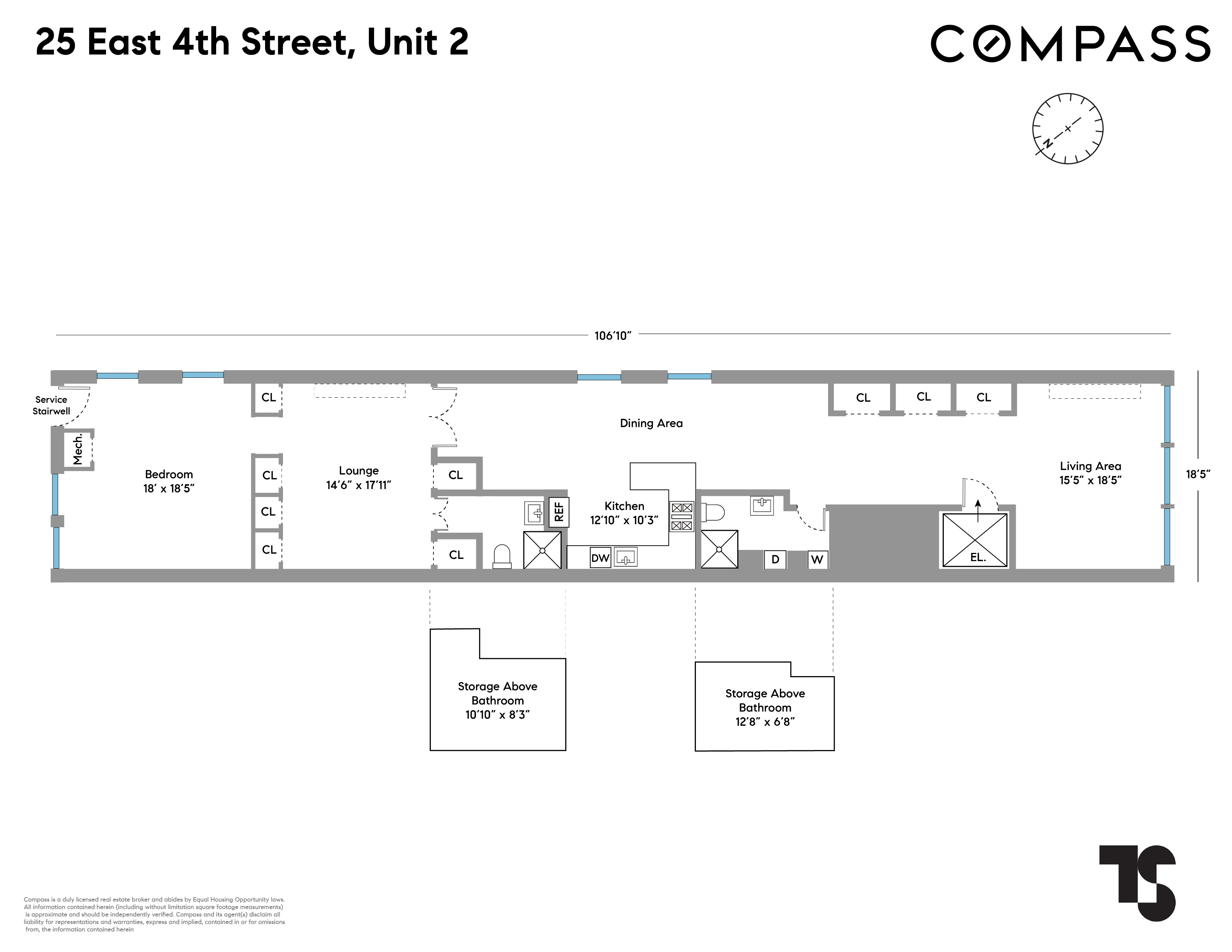 25 East 4th Street 2 Noho New York NY 10003