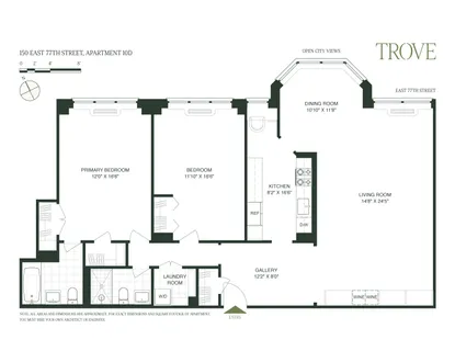 $1,995,000 | 150 East 77th Street, Unit 10D | Lenox Hill