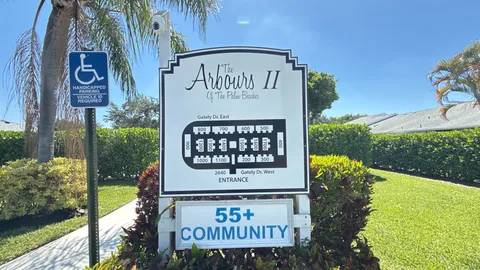 a sign on the side of a building