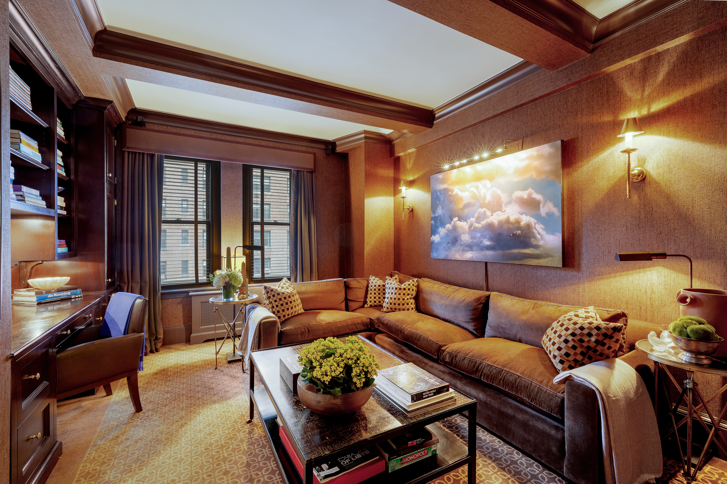 419 East 57th Street, Unit 6A Manhattan, NY 10022 - Photo 5 of 13 a living room with furniture and a large window