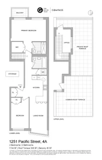 $1,199,000 | 1251 Pacific Street, Unit 4 | Crown Heights