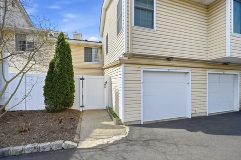 a view of a garage