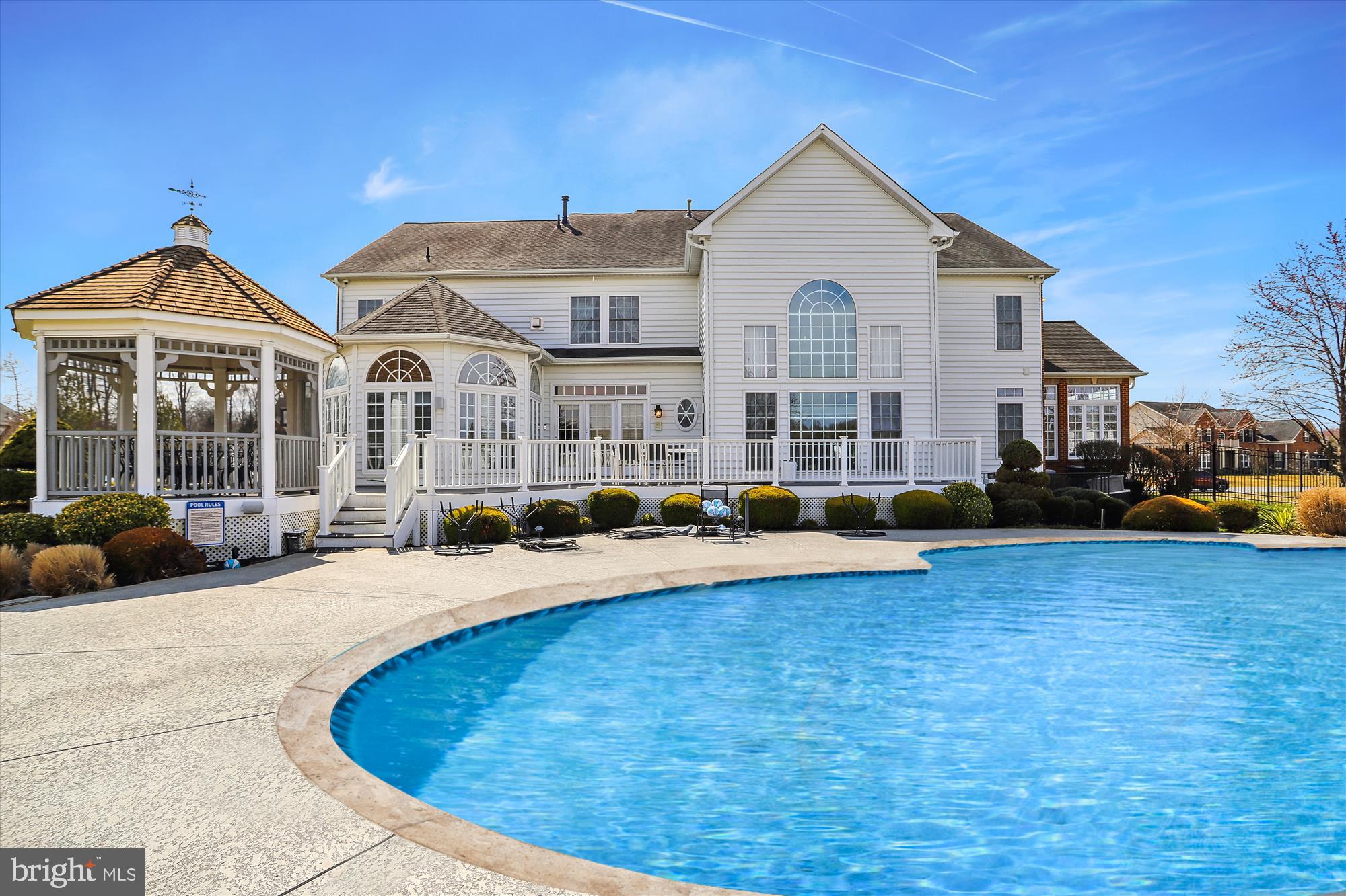 14302 Derby Ridge Road Bowie, MD 20721 - Photo 3 of 67 a view of a house with swimming pool and porch