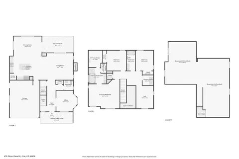 $785,000 | 470 Pikes View Drive, Erie, CO 80516