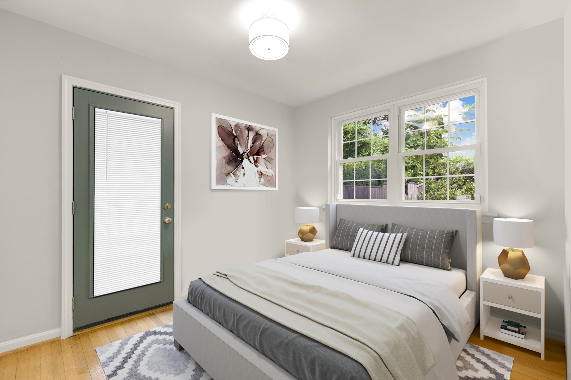 2611 Ross Road Chevy Chase, MD 20815 - Photo 21 of 37 a bedroom with a bed and a window