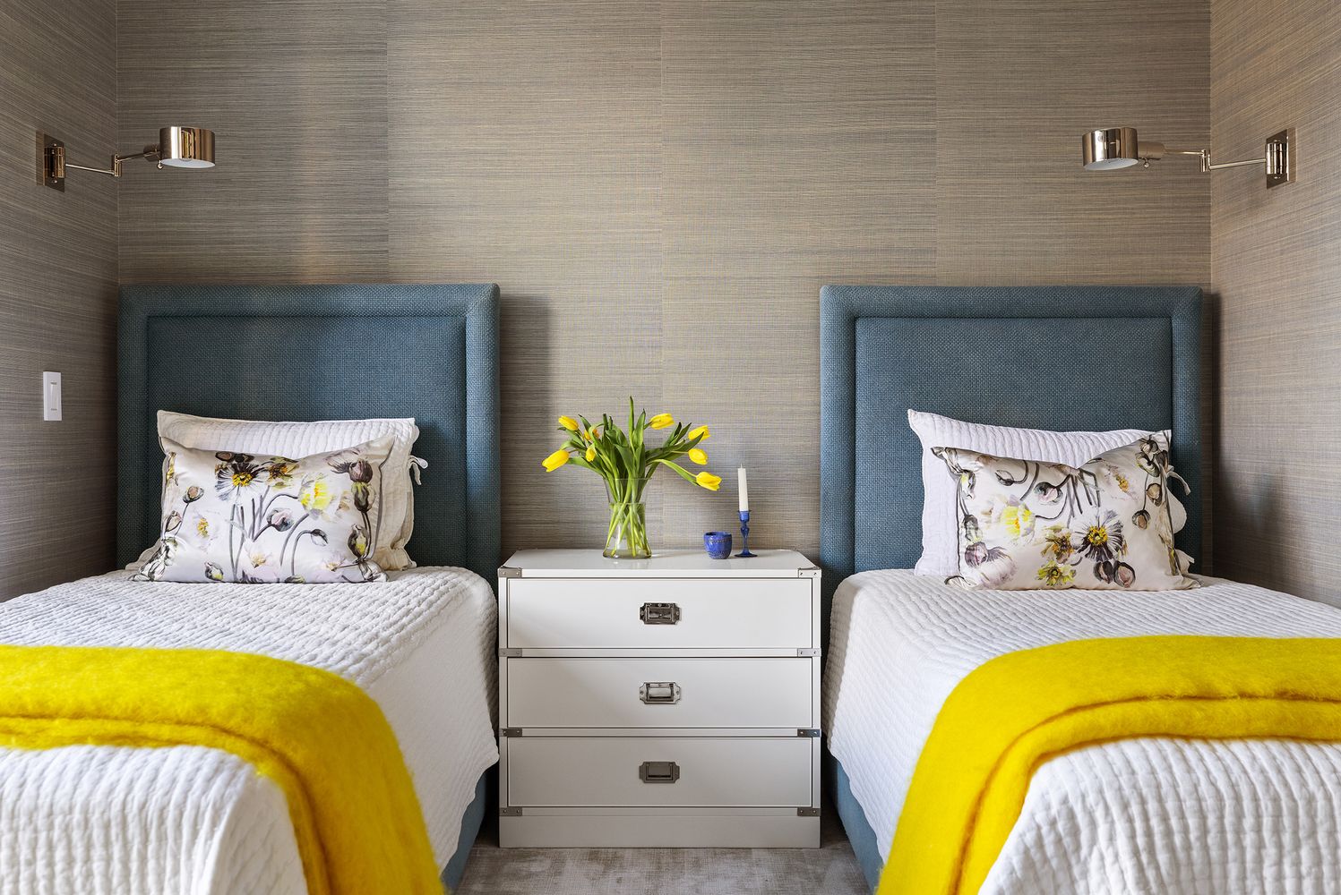 a living room with furniture a piano and a window