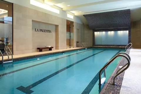 a projector room with furniture