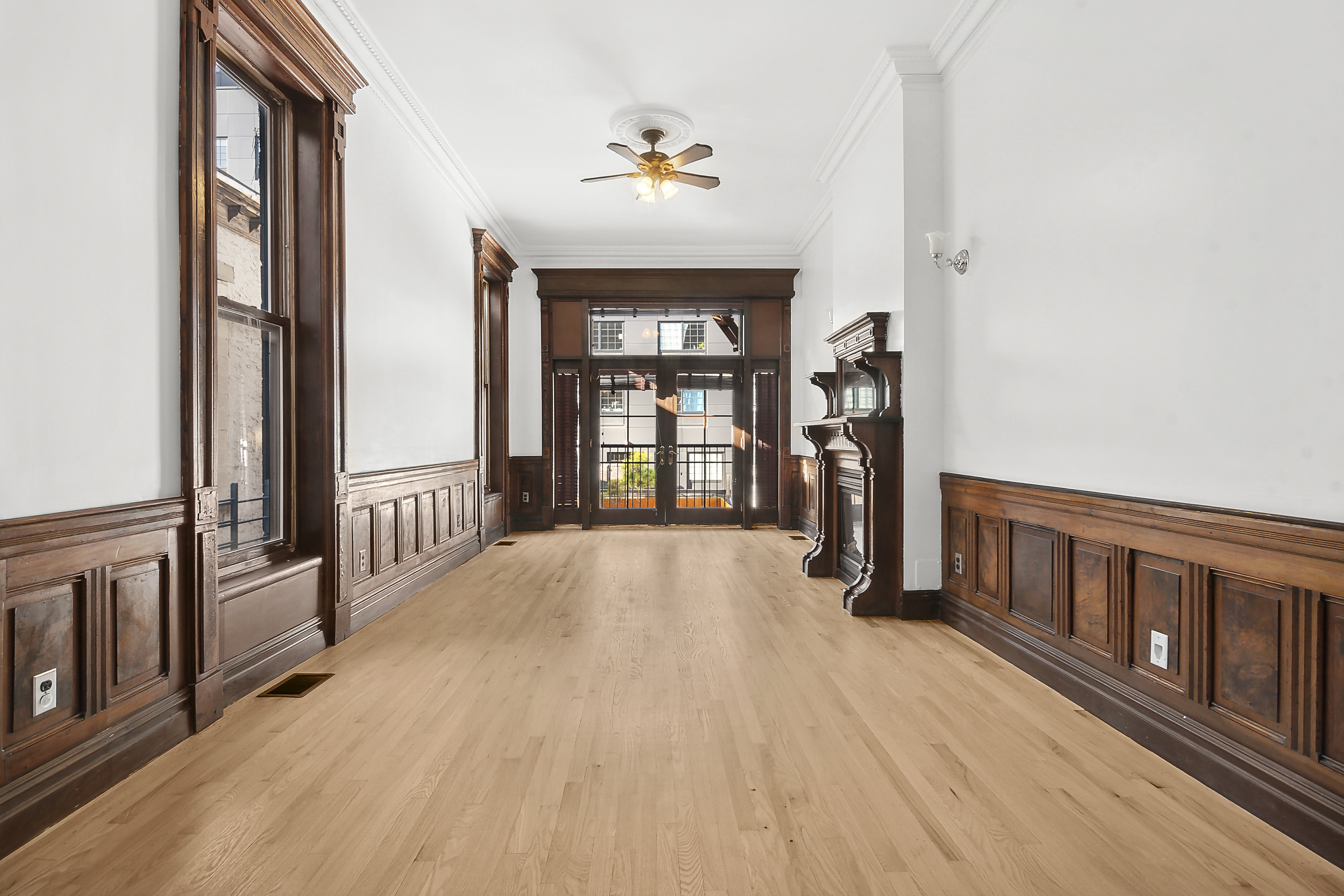 562 Washington Avenue, Unit 1 Brooklyn, NY 11238 - Photo 1 of 12 a view of an entryway with wooden floor