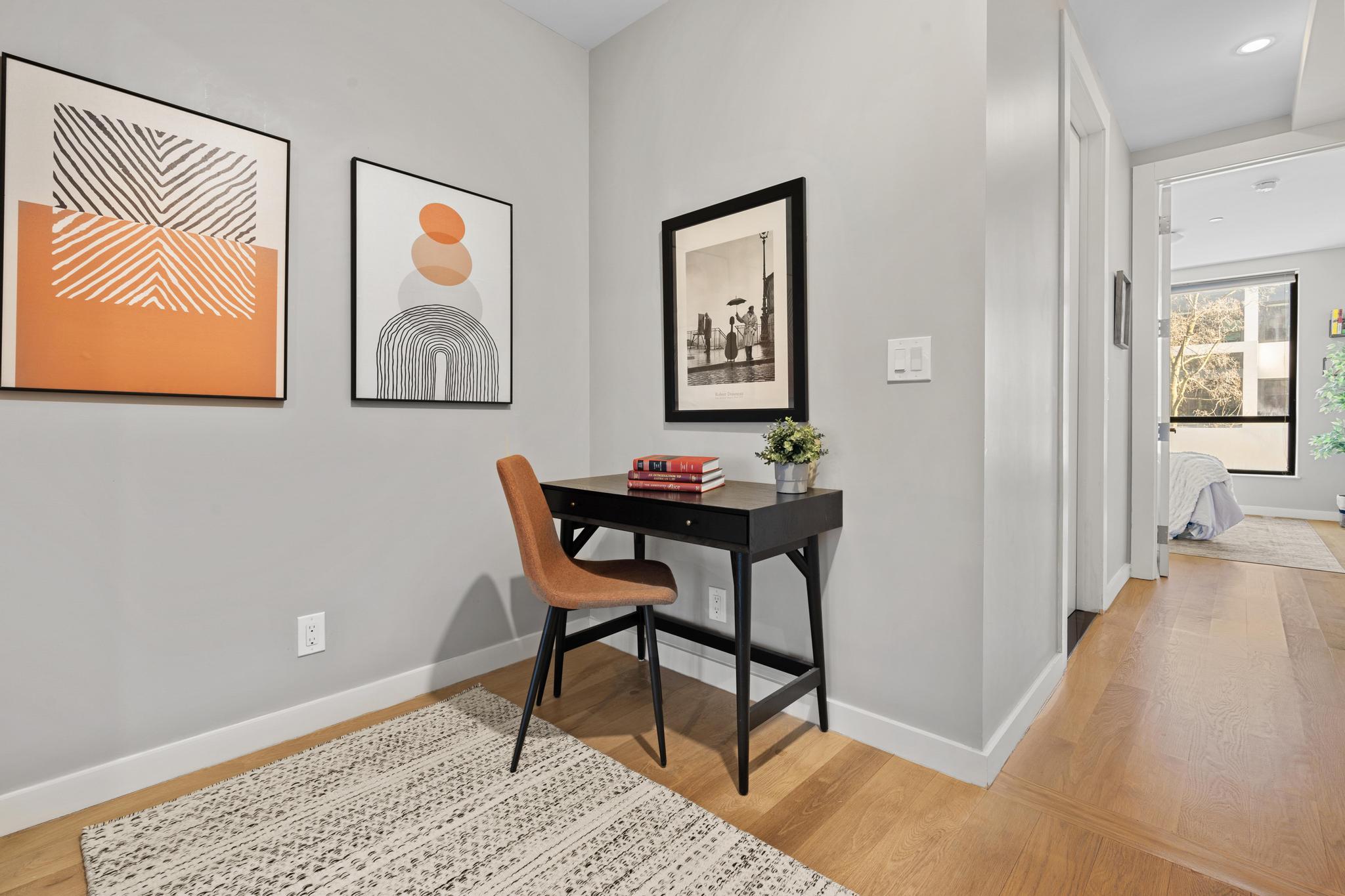 516 Classon Avenue, Unit 2B Brooklyn, NY 11238 - Photo 5 of 9 a view of a livingroom and dining room