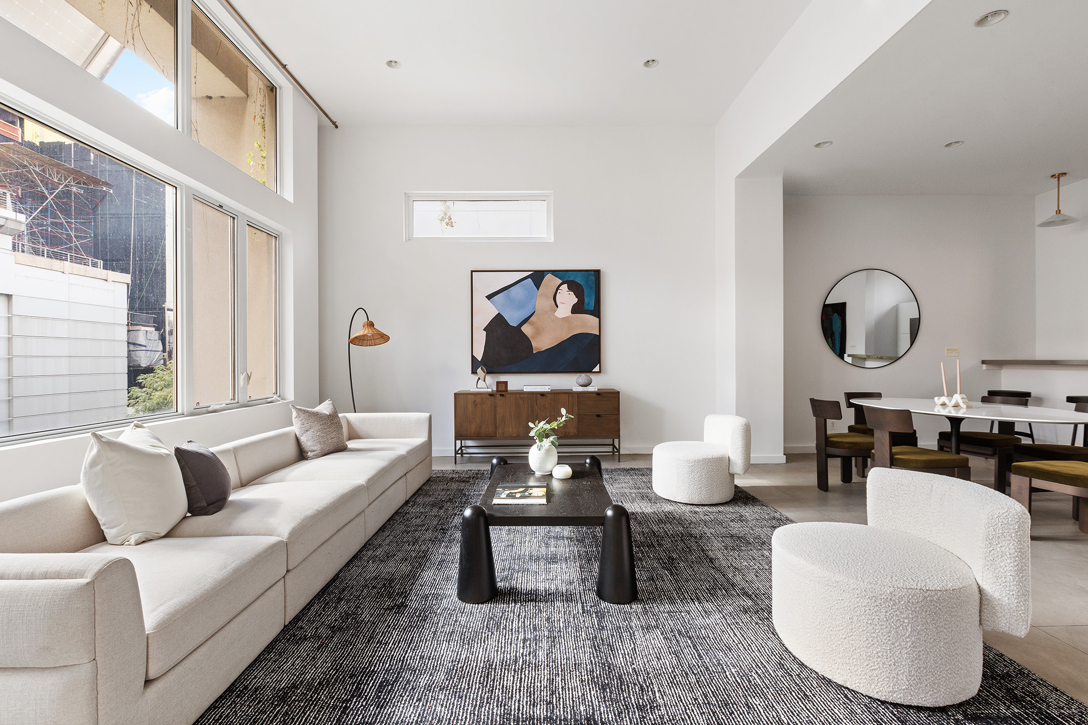 345 West 54th Street Manhattan, NY 10019 - Photo 2 of 22 a living room with furniture