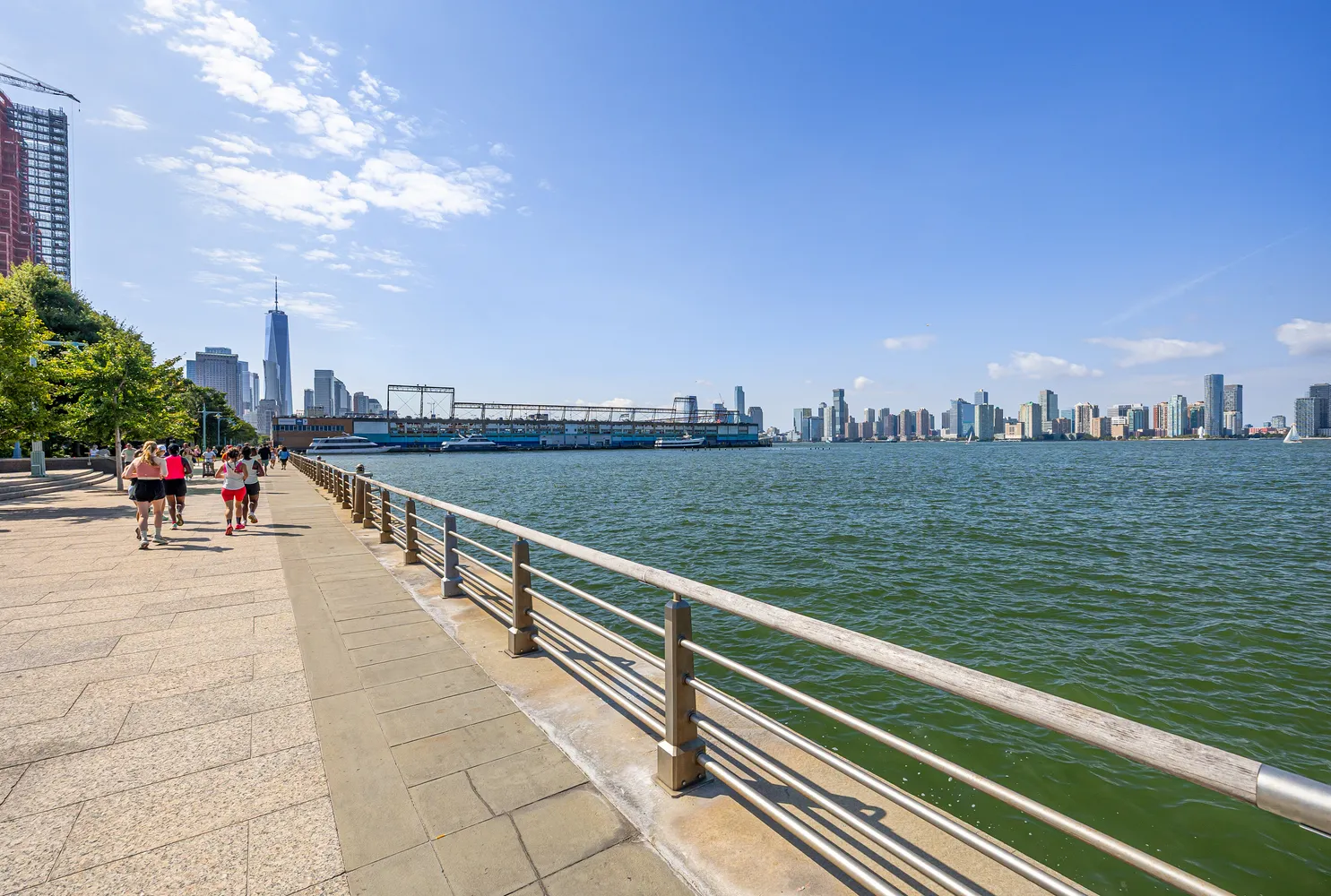a view of an ocean view and city view