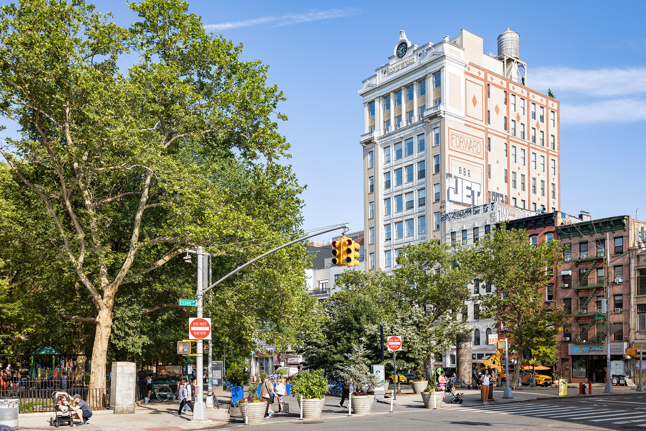 175 East Broadway, Unit 6A Manhattan, NY 10002 - Photo 9 of 11 a view of a building and a street