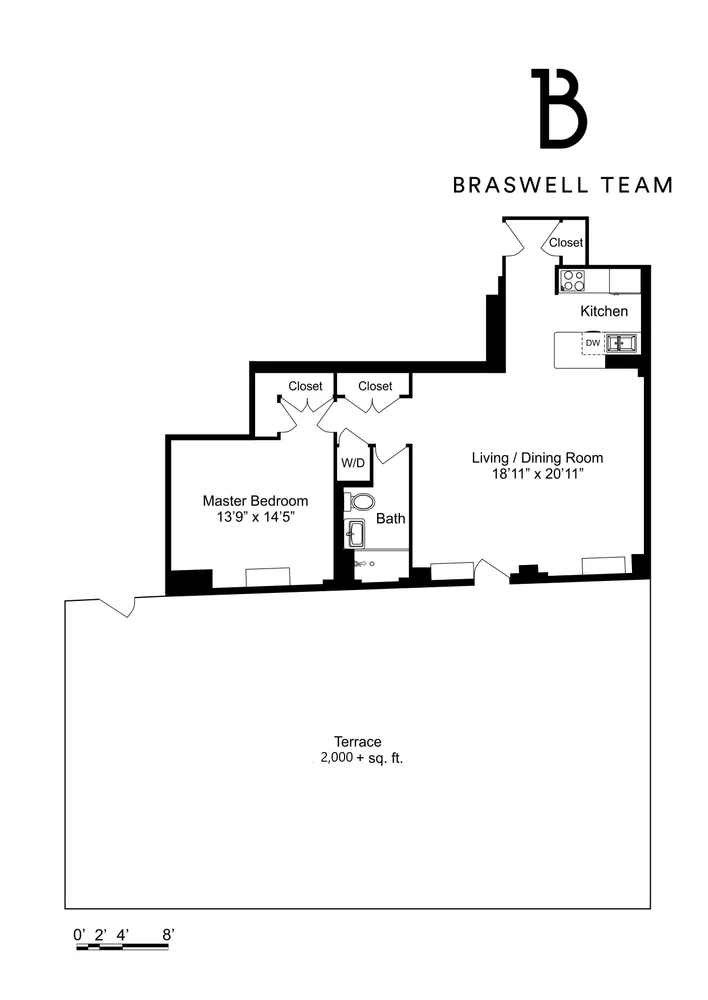 $6,000 | 105 Norfolk Street, Unit 2A | Lower East Side