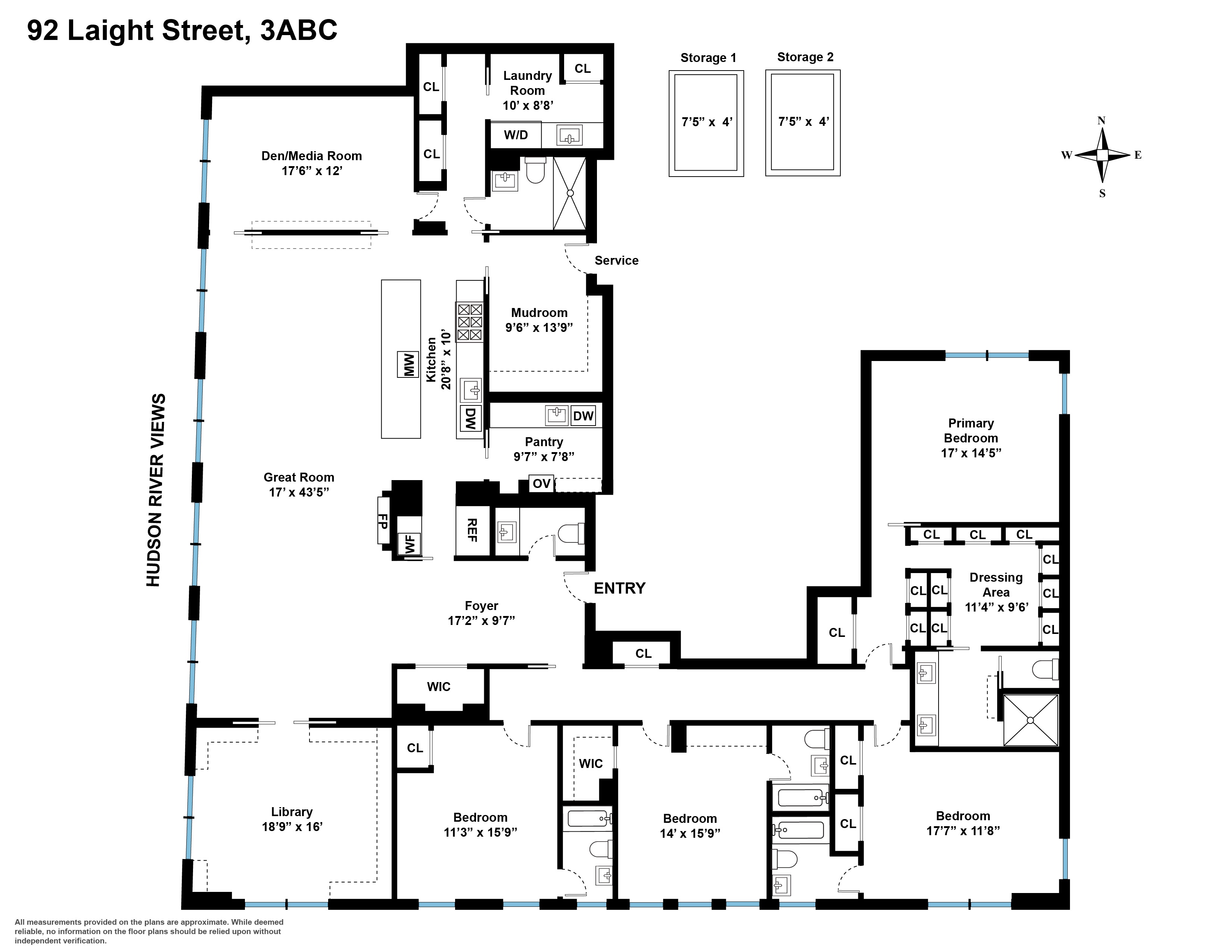 92 Laight Street, Unit 3ABC Manhattan, NY 10013 - Photo 26 of 26 unknown