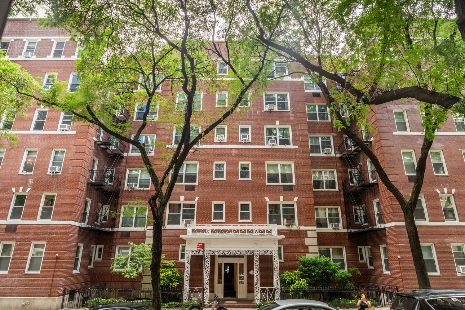 front view of a building