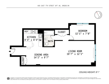 $400,000 | 495 East 7th Street, Unit 4A | Kensington